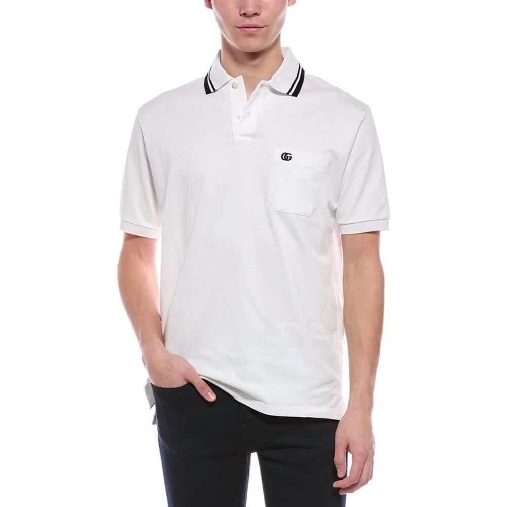 Gucci Mens Stretch Polo Shirt